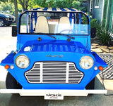 Moke America with Navy & White Striped Bimini Top, Order Yours Today